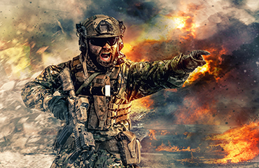 Insane Garage Shootout Scene